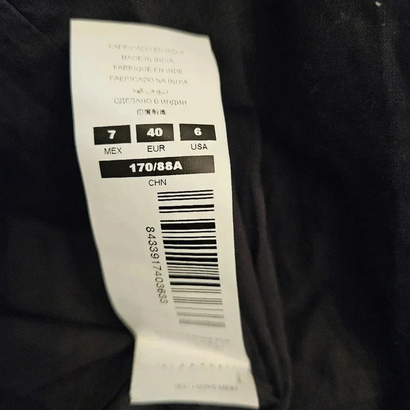 Adolfo Dominguez Tie Dye Artistic Boho Midi Feminine Multicolor Cotton Dress 6. - Picture 15 of 16